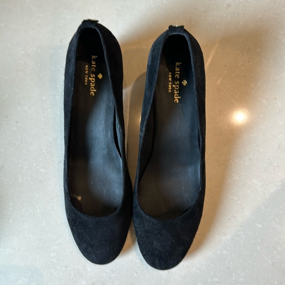 Kate spade like new black velvet